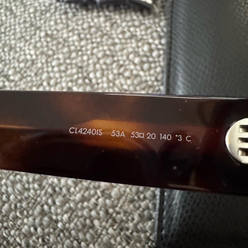 NEW Celine CL4240IS Brown Crystal Embellished Sunglasses $1050 - Picture 11 of 13